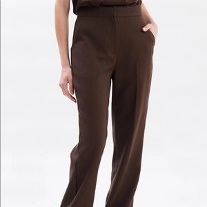The Frankie Shop Straight Leg Suit Pants